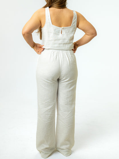 The Elle Linen Trouser Pant