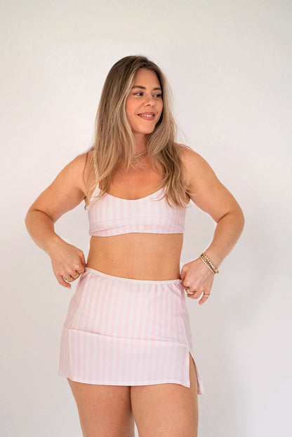 The Anaiza Bikini Top - Palm Beach Stripe