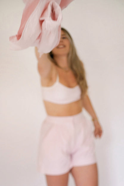The Blake Oversized Button-Up - Oleander