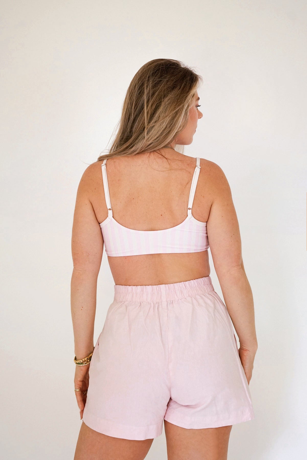 The Stevie Trouser Shorts - Oleander